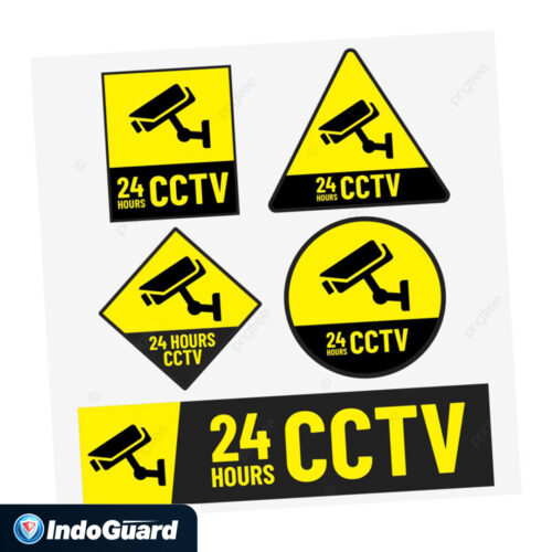 Stiker CCTV 1