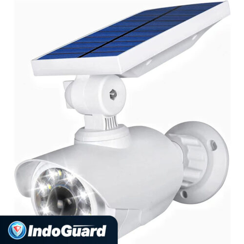 Solar-Powered Outdoor Security Light Camera