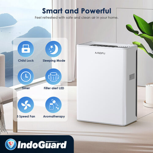 Smart Home Air Purifier with Alert